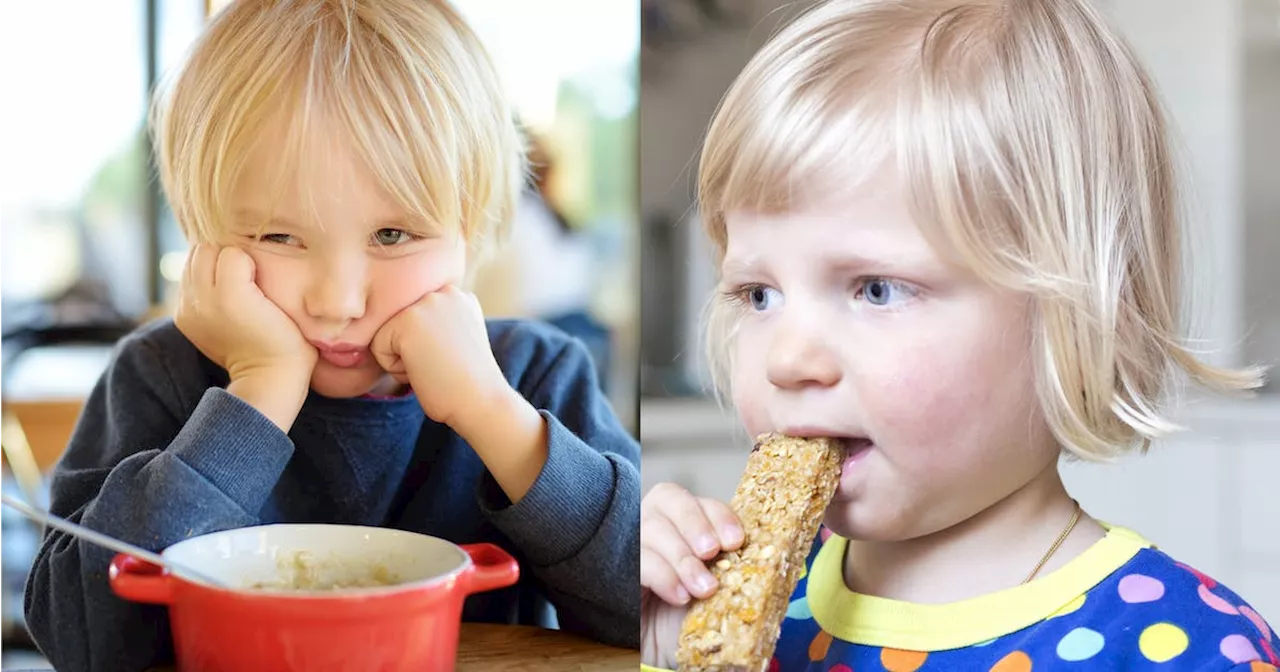 Parents urged to stop giving kids snacks when they’re bored