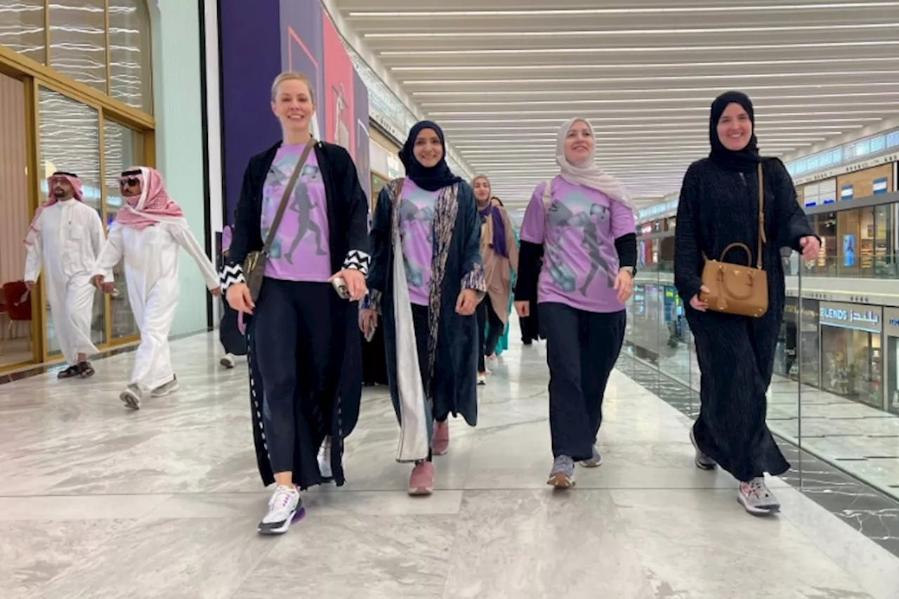 ‘Too hot outside’: Saudis take to walking, jogging in malls