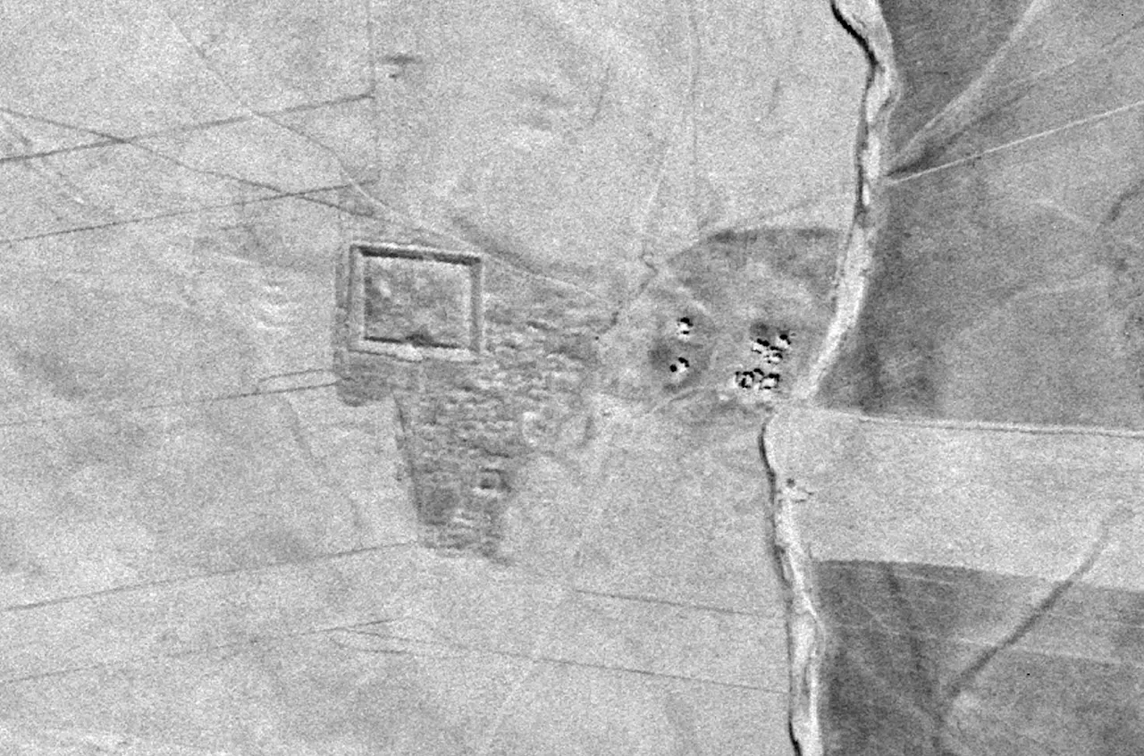 Spy photos of Syrian desert reveal ancient Roman forts