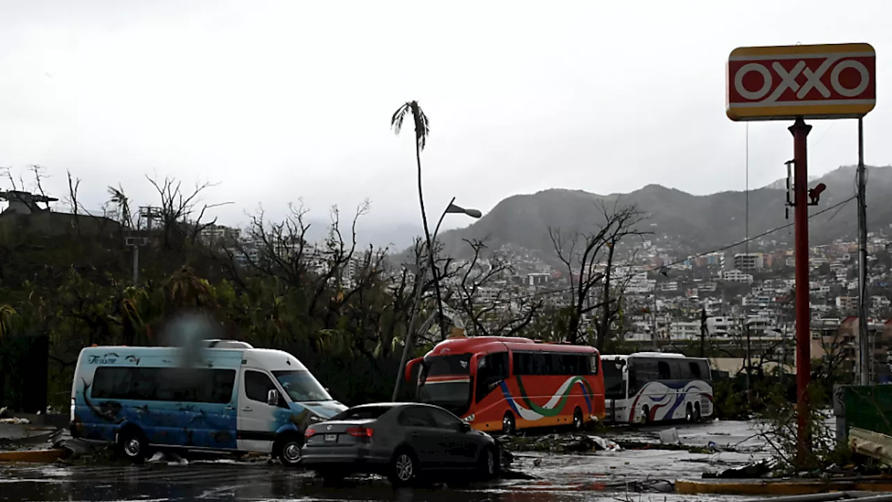 Hurrikan 'Otis' verursacht enorme Schäden in Acapulco