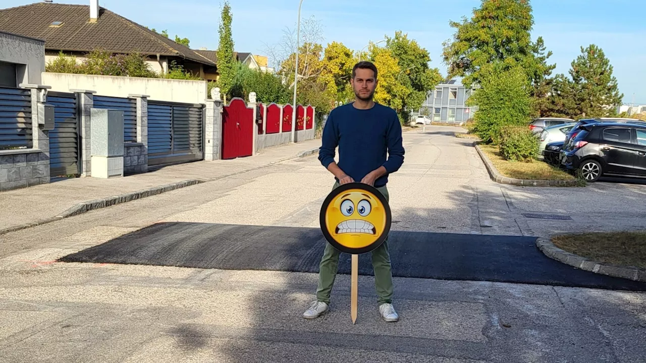 Temposchwelle sorgte für Aufregung bei Autofahrern in Wiener Neustadt