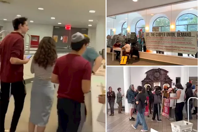 WATCH: Jewish Students Threatened by pro-Palestinian Mob in Cooper ...