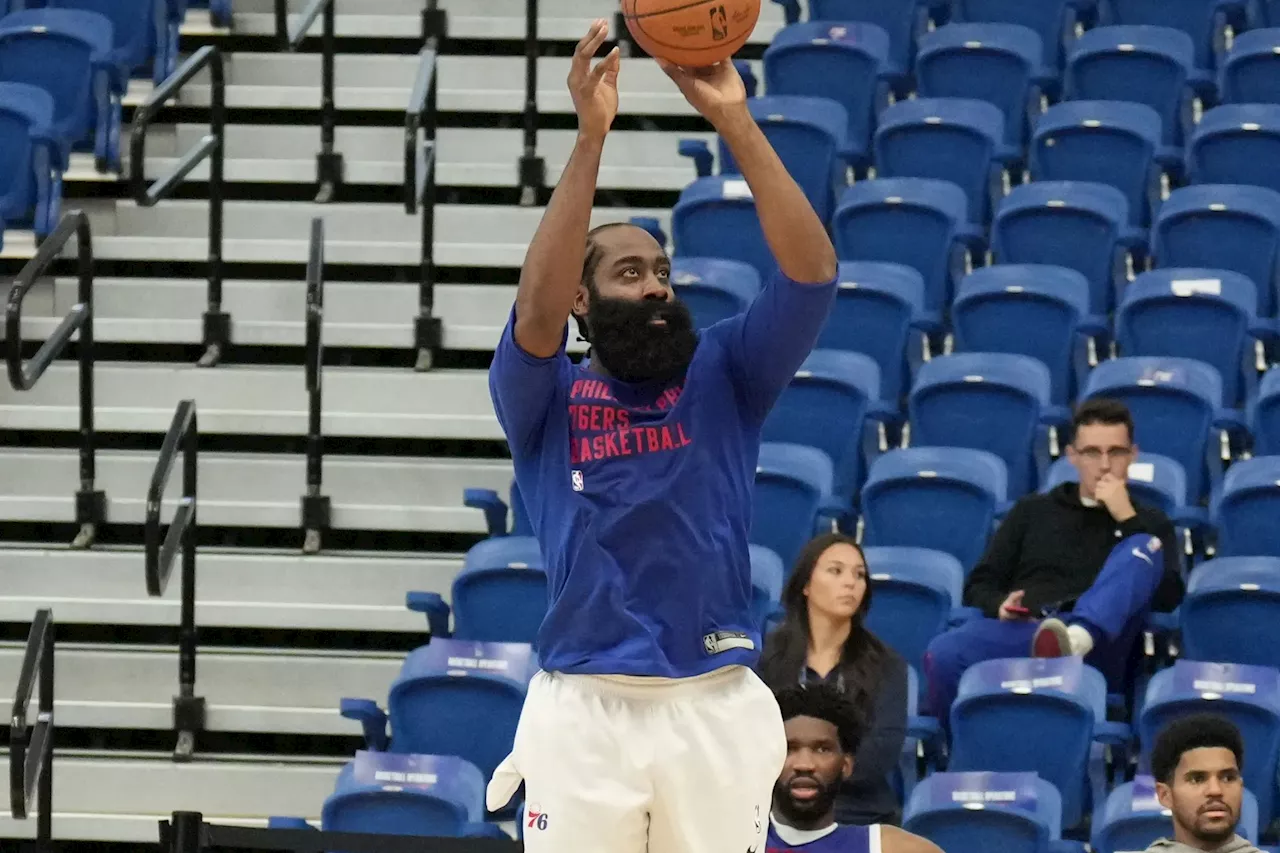 NBA investigating whether James Harden missing 76ers opener is 'approved'