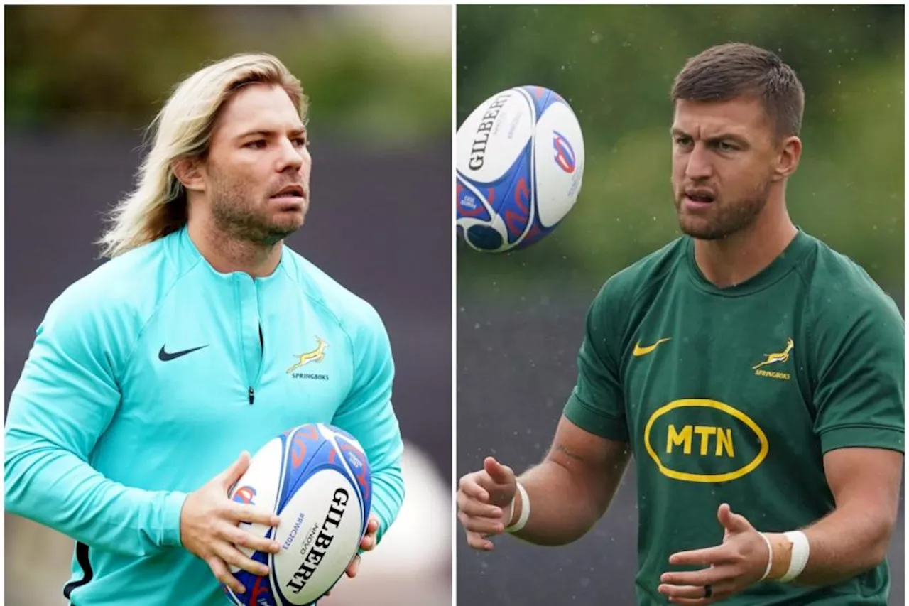 Faf de Klerk and Handre Pollard to start for South Africa in World Cup final