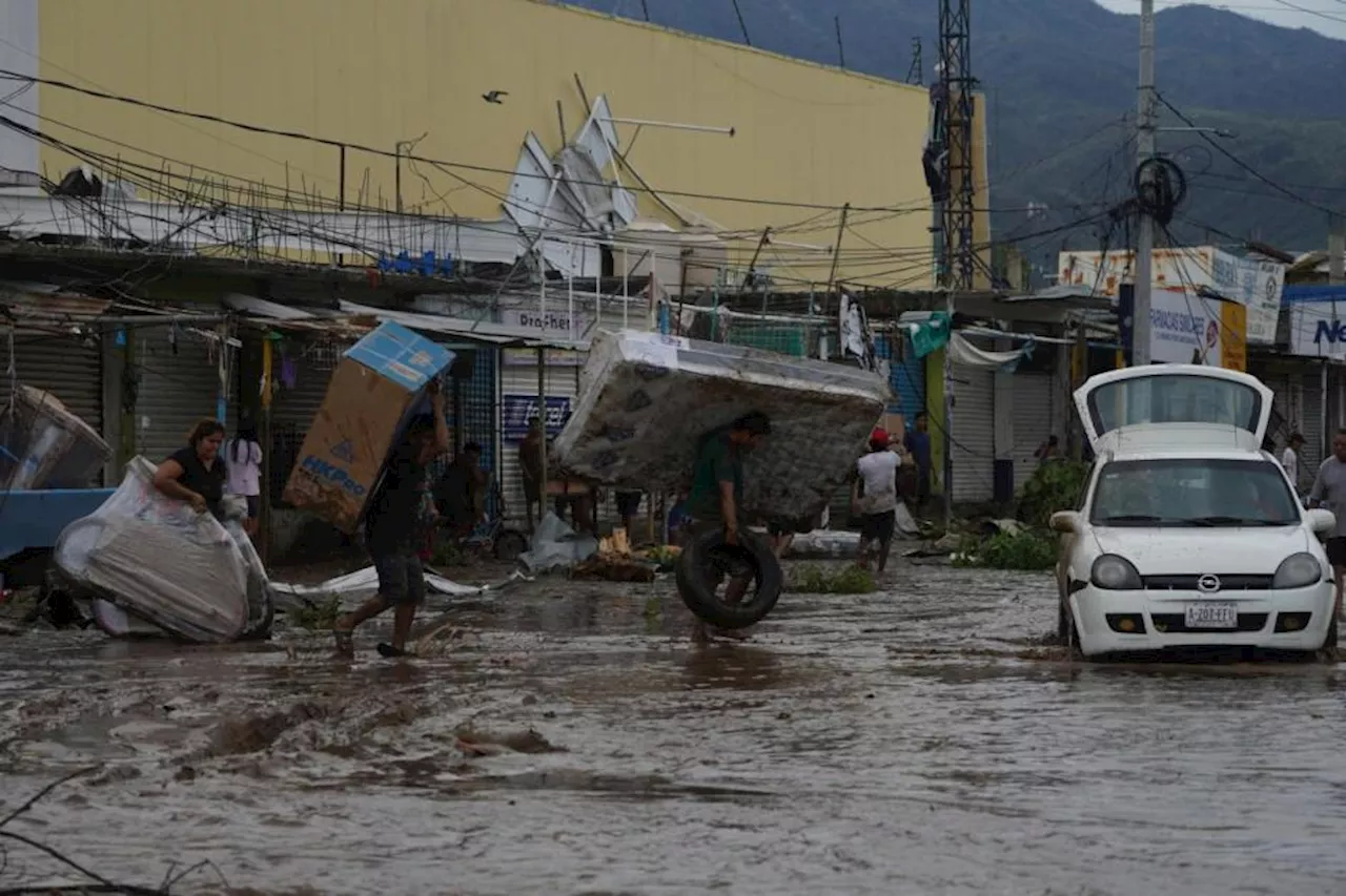 Hurricane Otis unleashes massive flooding in Acapulco, Mexico