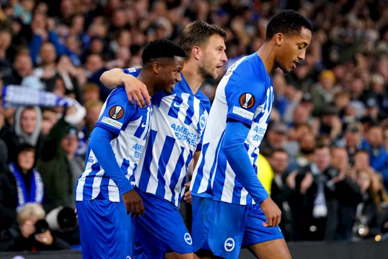 Joao Pedro and Ansu Fati ease Brighton to historic Europa League win over Ajax