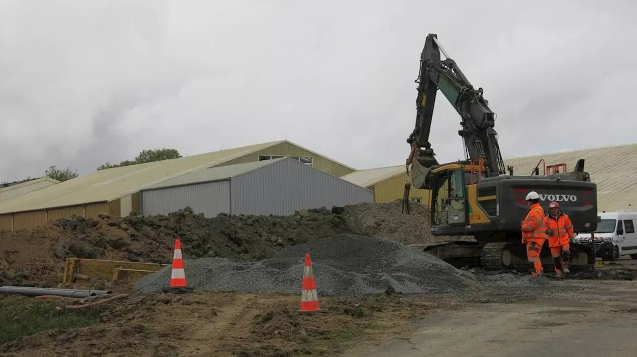 Les travaux d’extension du centre de tennis de Bressuire ont commencé