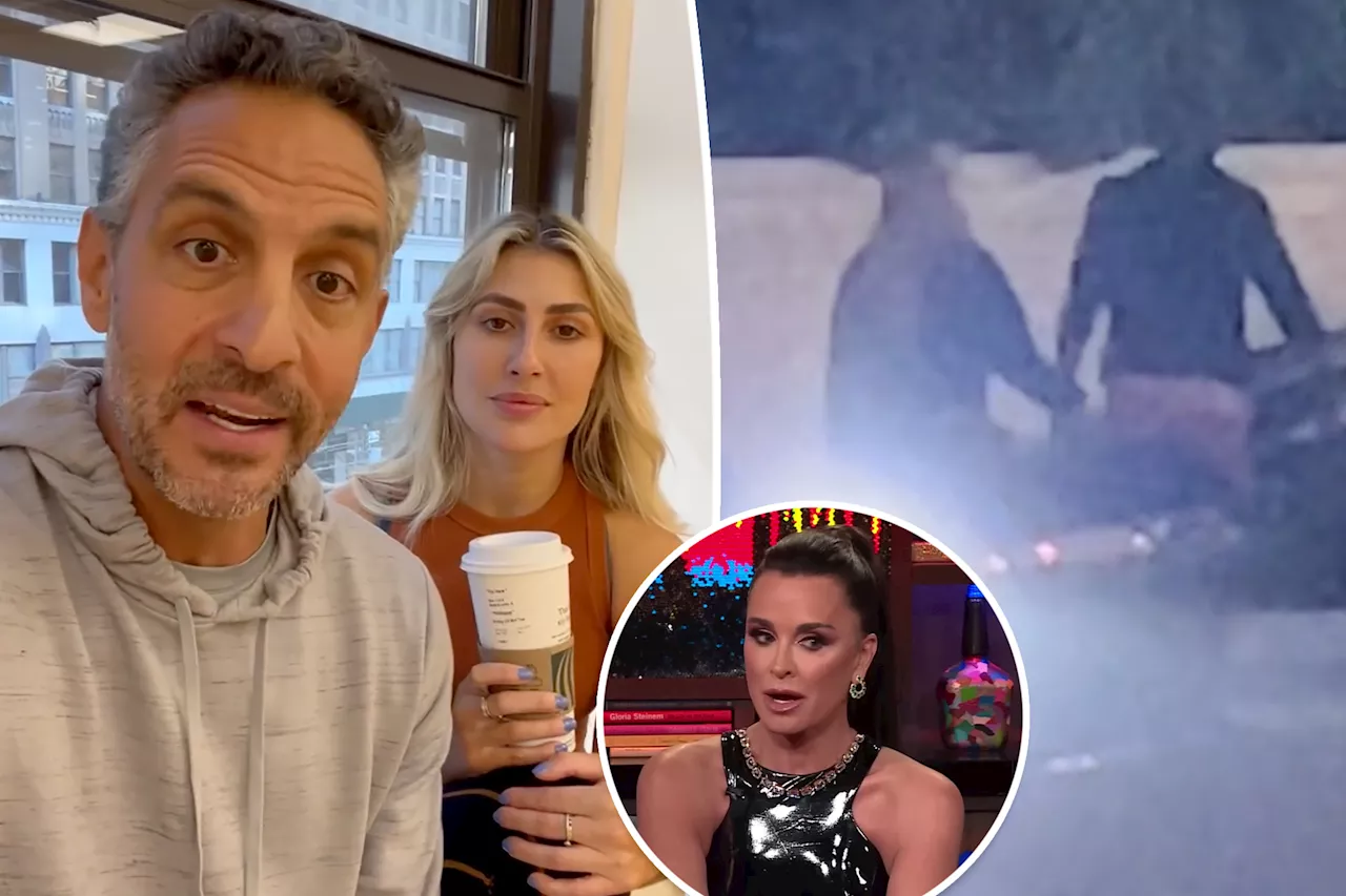 Mauricio Umansky, Emma Slater address hand-holding pics after Kyle Richards dig