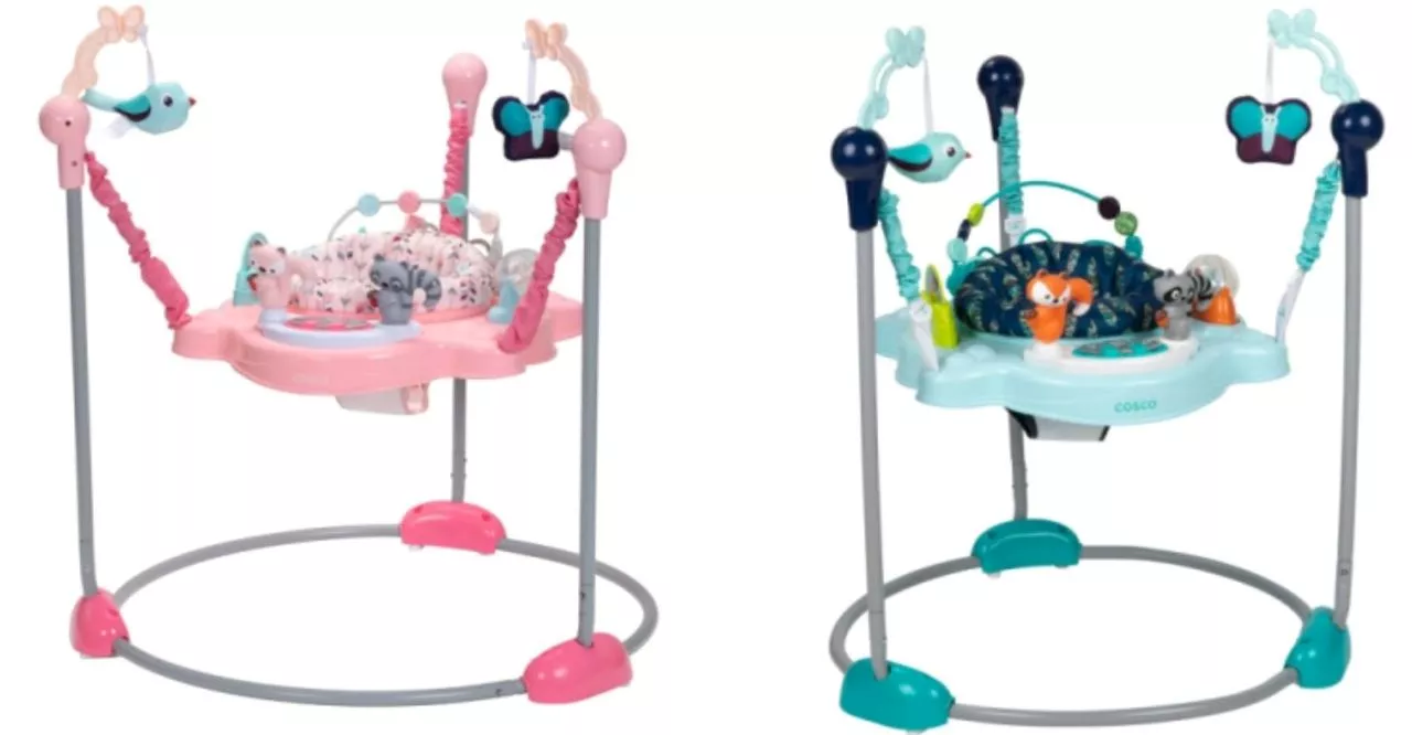 More than 100,000 ‘Jump, Spin and Play’ activity centers sold at Walmart recalled