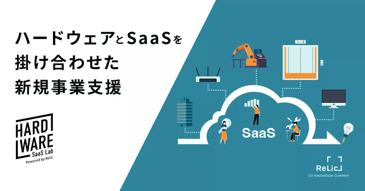 事業共創カンパニーのRelic、ハードウェアとSaaSを掛け合わせた新規事業開発を支援するソリューション「Hardware SaaS Lab」を提供開始