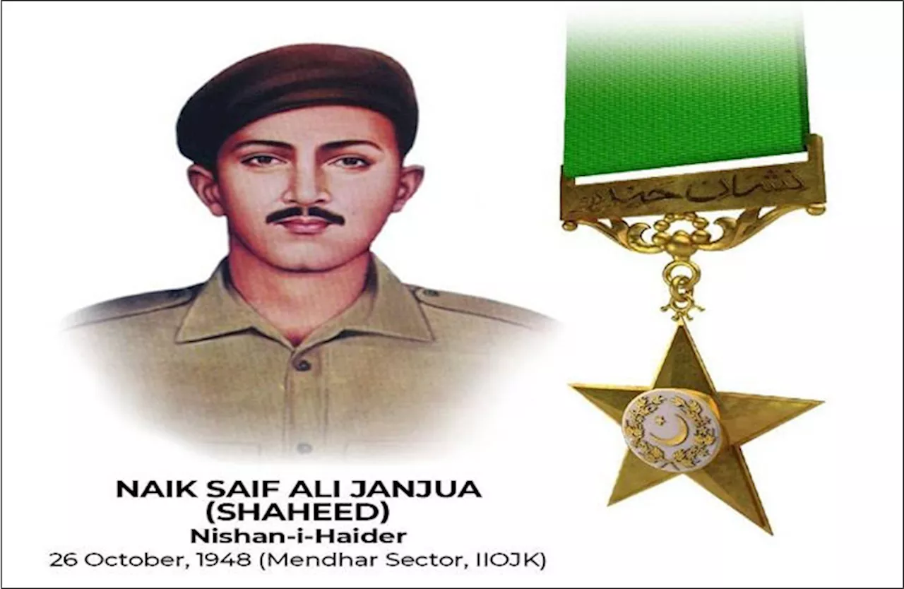 Tale Of Naik Saif Ali Janjua Shaheed: Brave Soldier Defended Pir Kaliwa Post Against Indian Attacks In 1948