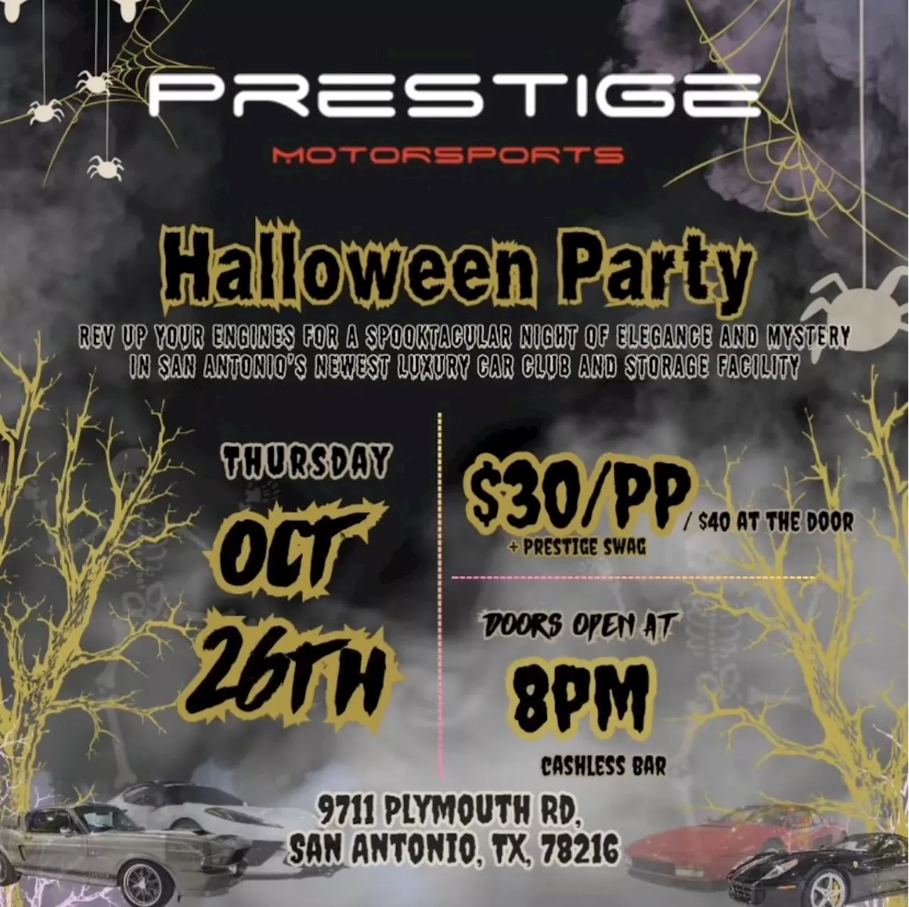 1st annual Halloween party