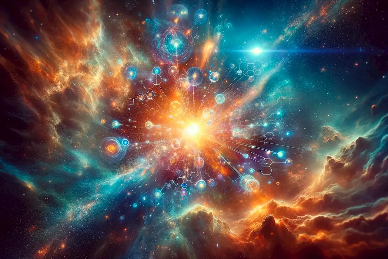 Cosmic Collision: Life-Essential Elements Forged in Massive Space Explosion