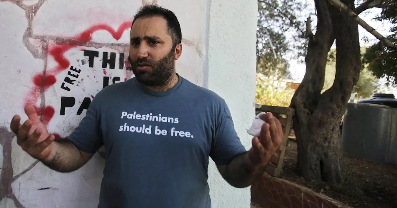 Palestinian activist is expelled by Israeli forces from his home in a volatile West Bank city