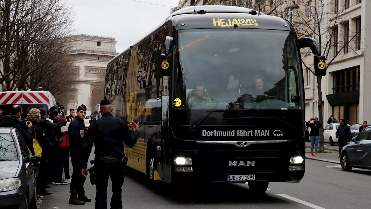 Borussia Dortmund team bus given parking ticket after Champions League win over Newcastle