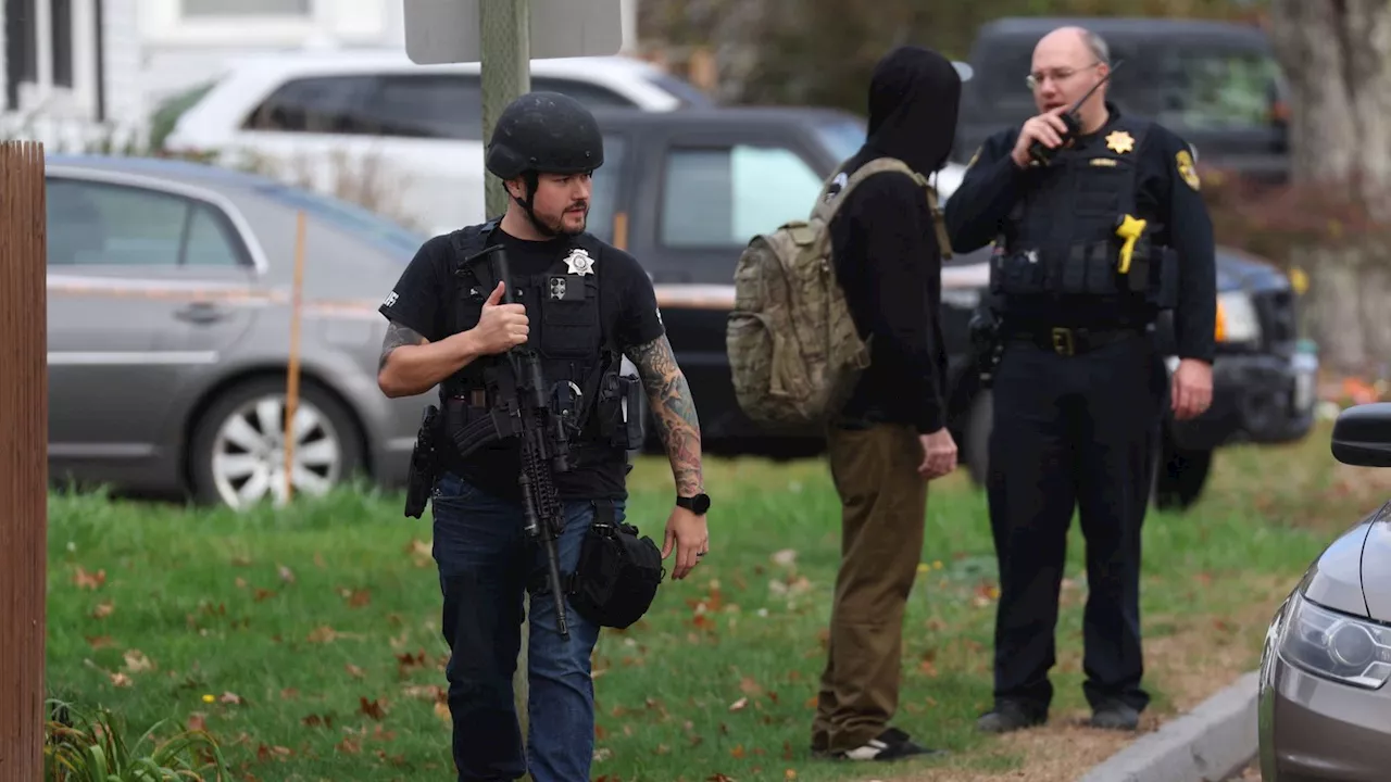 Maine gunman identified as US army's petroleum supply specialist - as police intensify manhunt