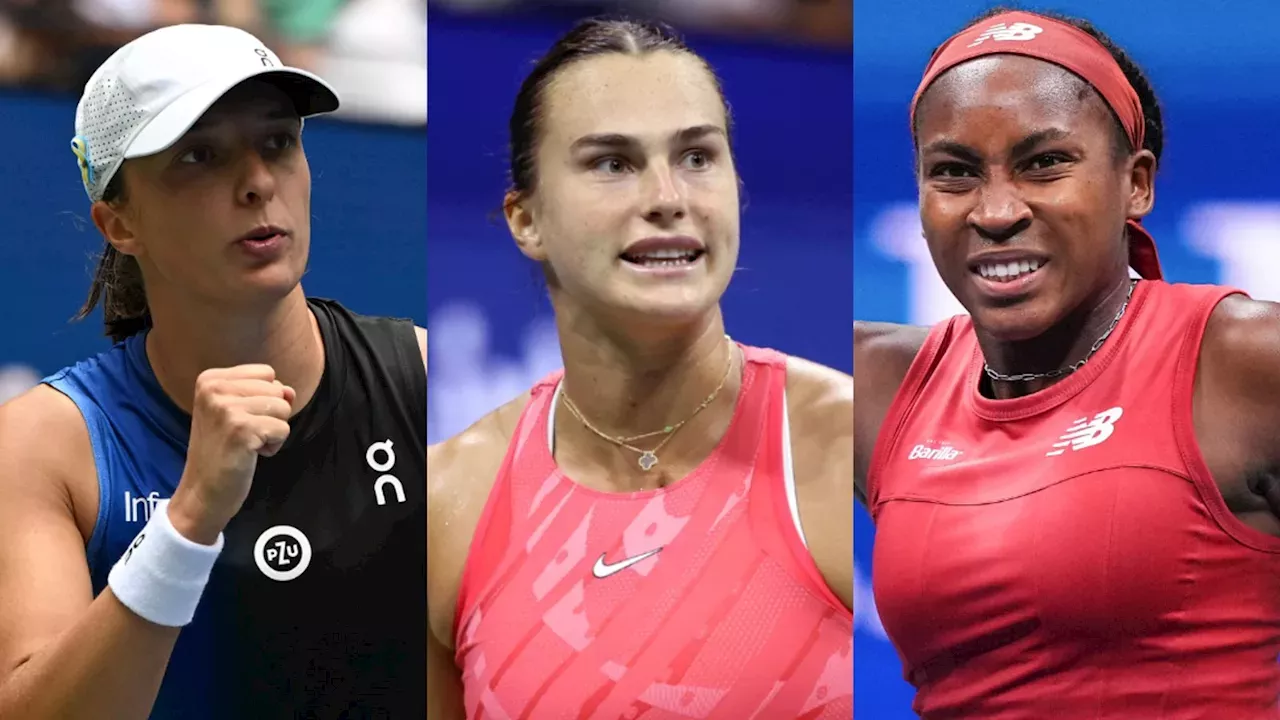 WTA Finals: Aryna Sabalenka, Iga Swiatek, Coco Gauff & Elena Rybakina ...