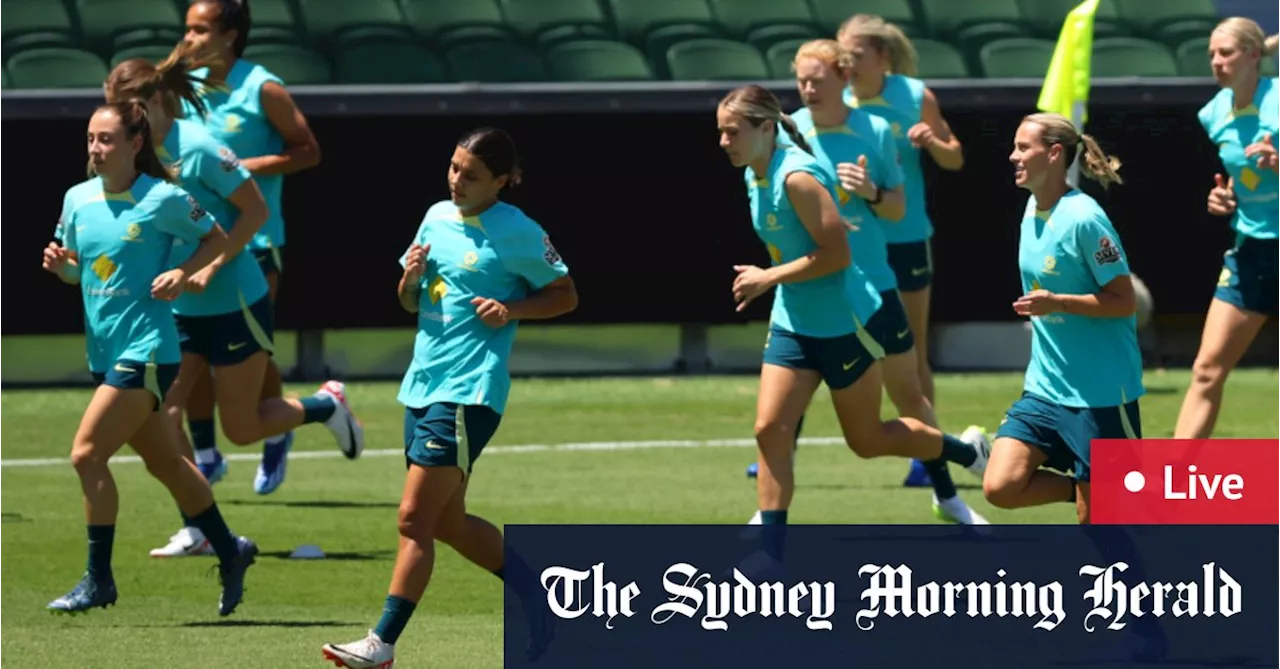 Matildas v Iran LIVE updates: First Olympic qualifier from Perth’s HBF Park