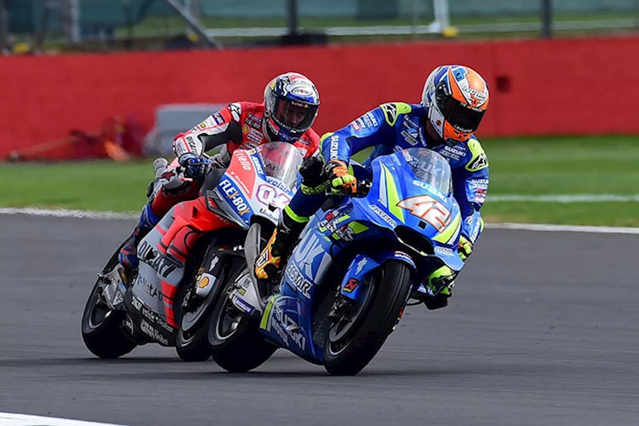 Alex Rins (Suzuki/10.): Der unfreiwillige Absprung