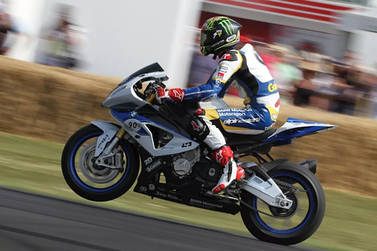 Chaz Davies in Goodwood: Premiere auf BMW HP4