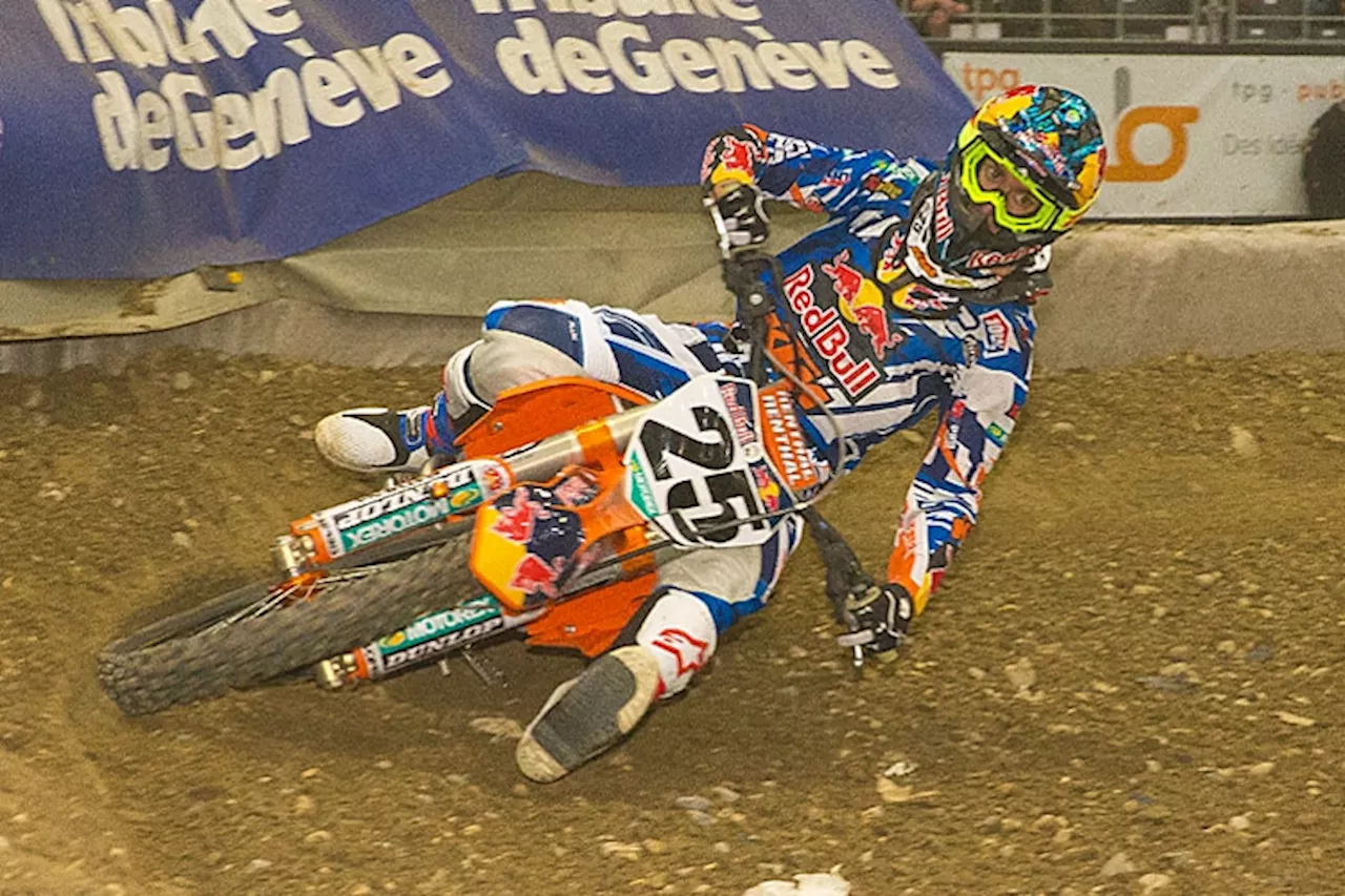 Supercross Genf: Favoriten stürzen, Musquin gewinnt