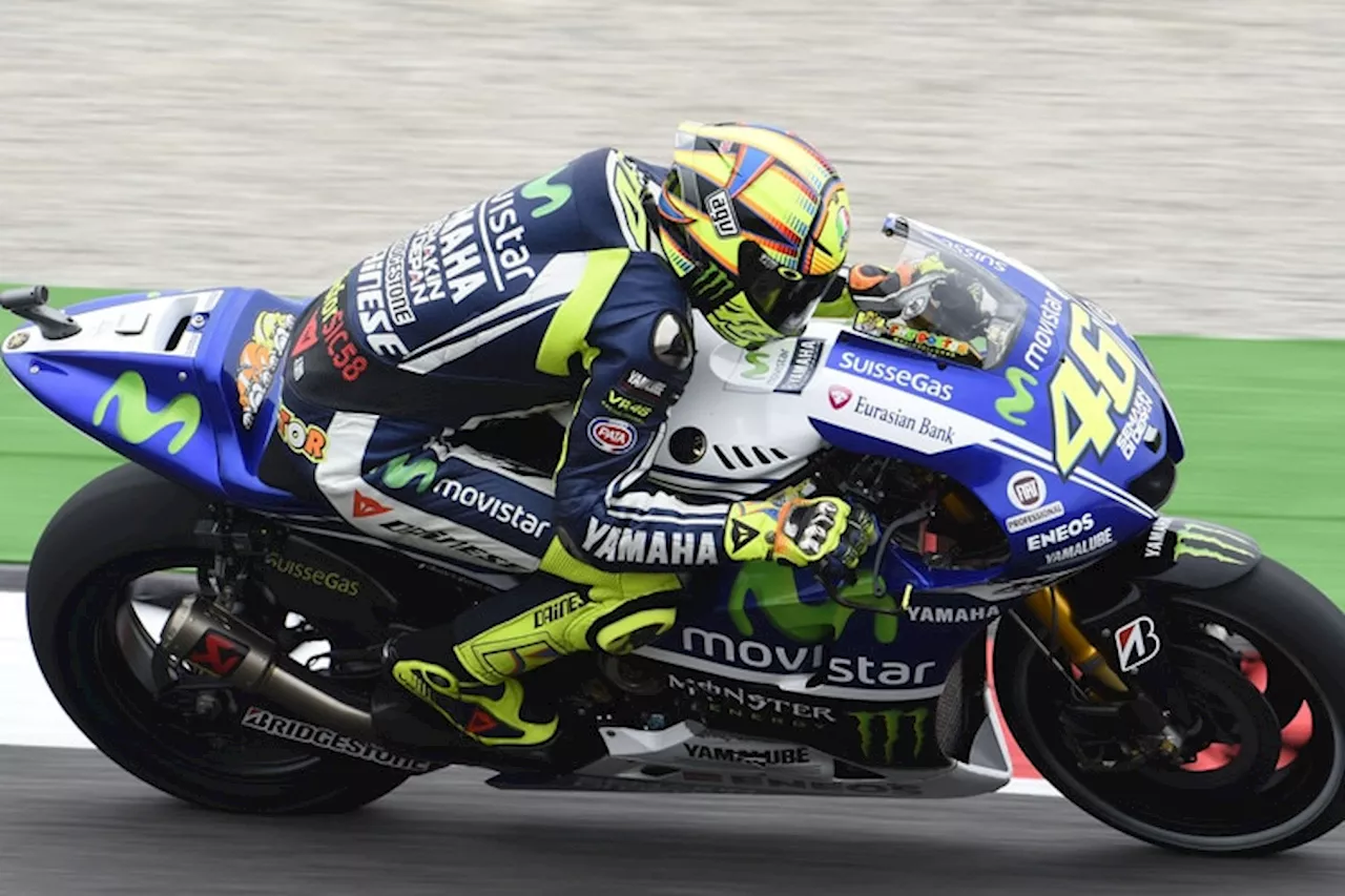 Valentino Rossi: «Weicher Vorderreifen