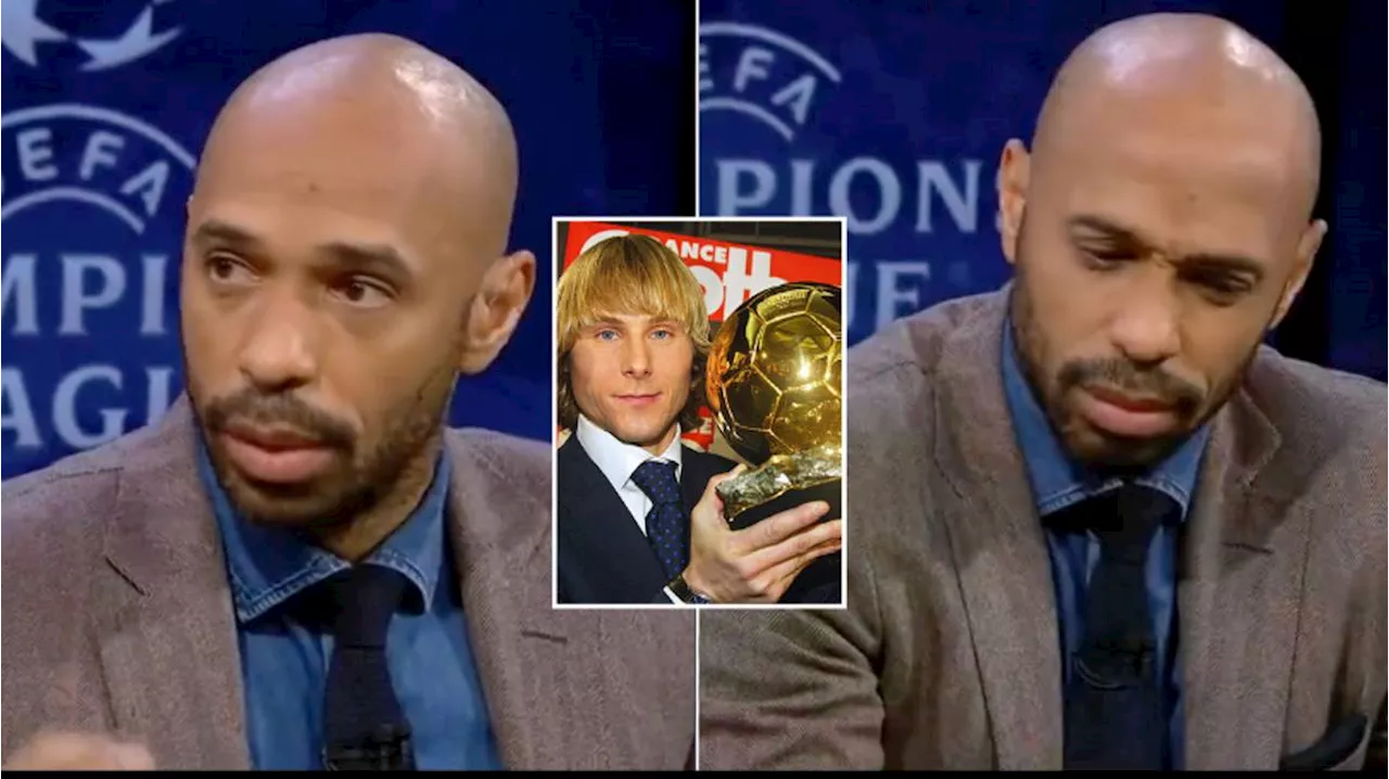 Thierry Henry finally addresses not winning the 2003 Ballon d'Or