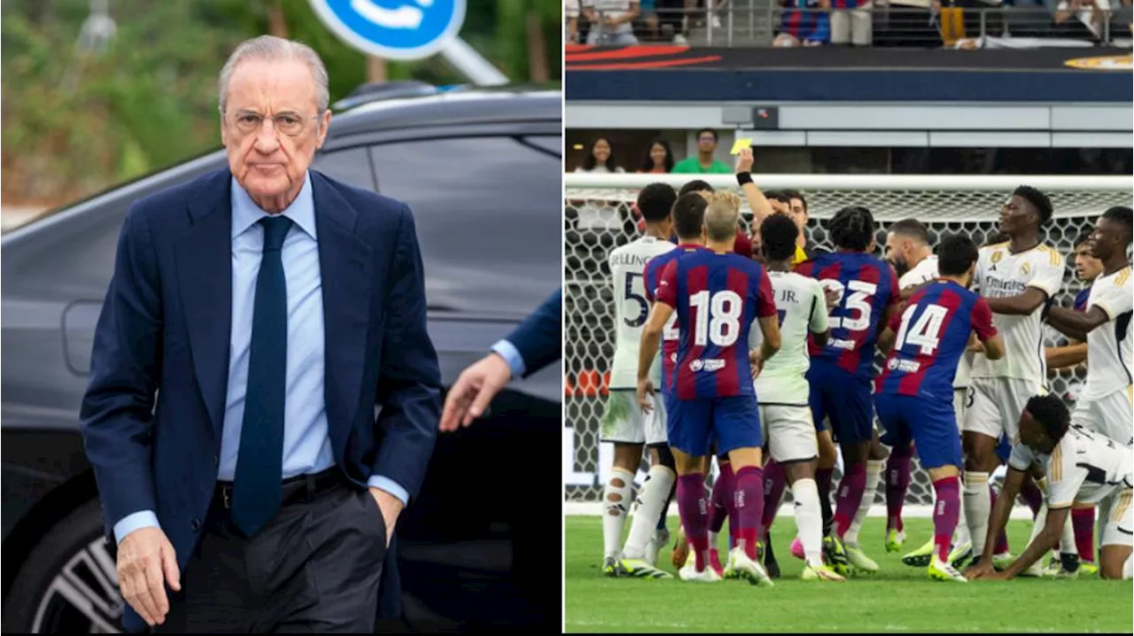 Why Real Madrid president Florentino Perez will not attend El Clasico this weekend