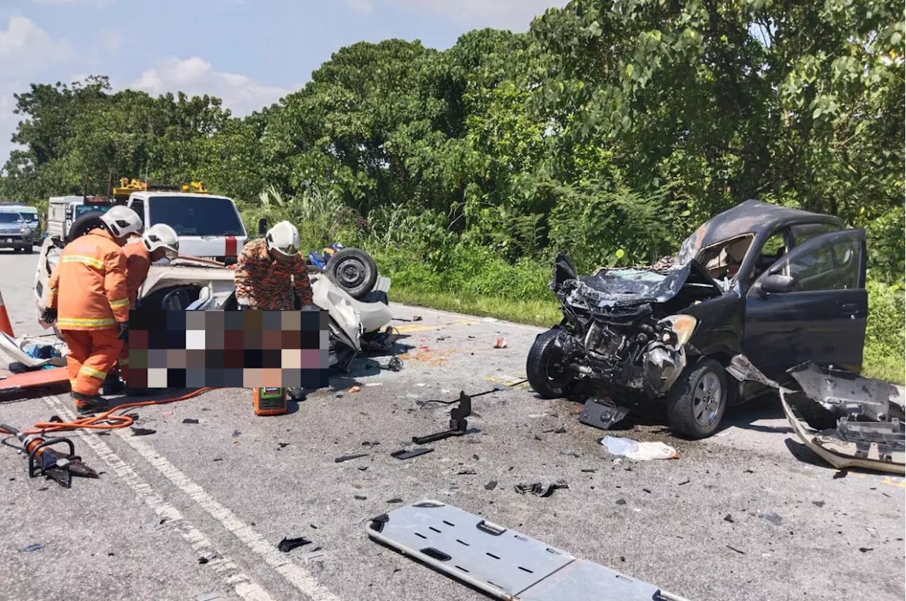 Three died, one injured in fatal crash near Serendah Golf Resort