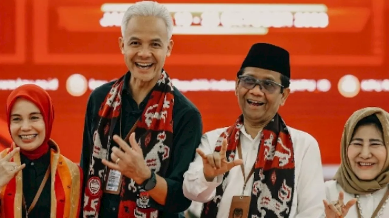 Anggap Mahfud MD Lebih Unggul dari Gibran, Elite PDIP Optimis Ganjar Menang Pilpres 2024