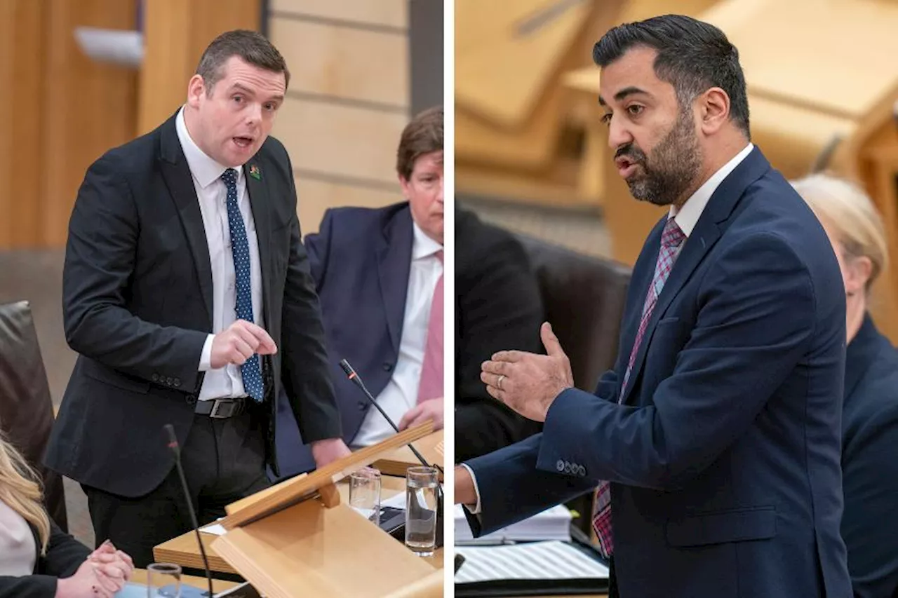 FMQs: Douglas Ross provides some less entertaining guilty pleasure TV