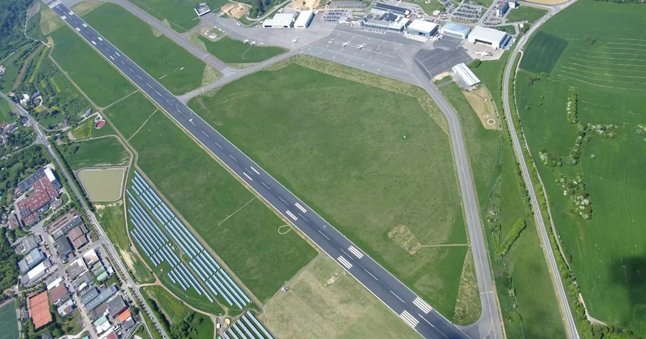 Flughafen Saarbrücken: Smartlynx-Flugzeug bricht Landung ab