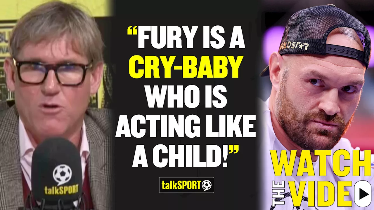 Simon Jordan and promoter Frank Warren clash over Tyson Fury's 'talkSPORT ban'