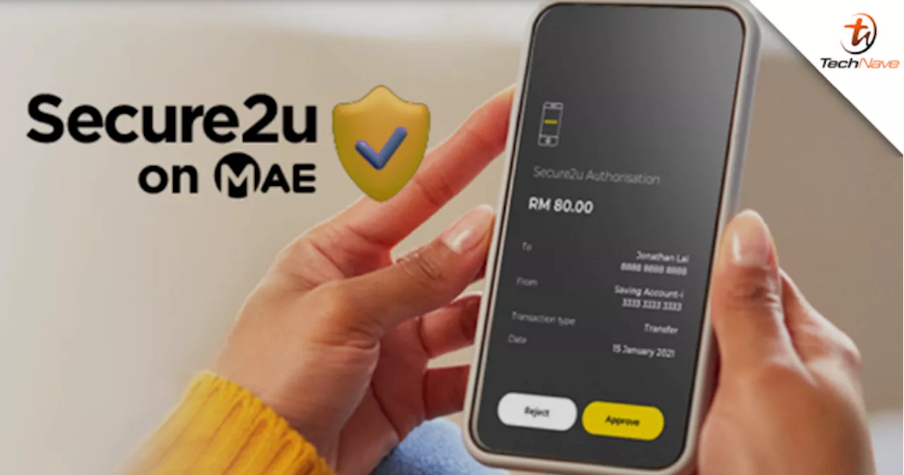 First-time Secure2u & new devices activation will soon require a Maybank ATM