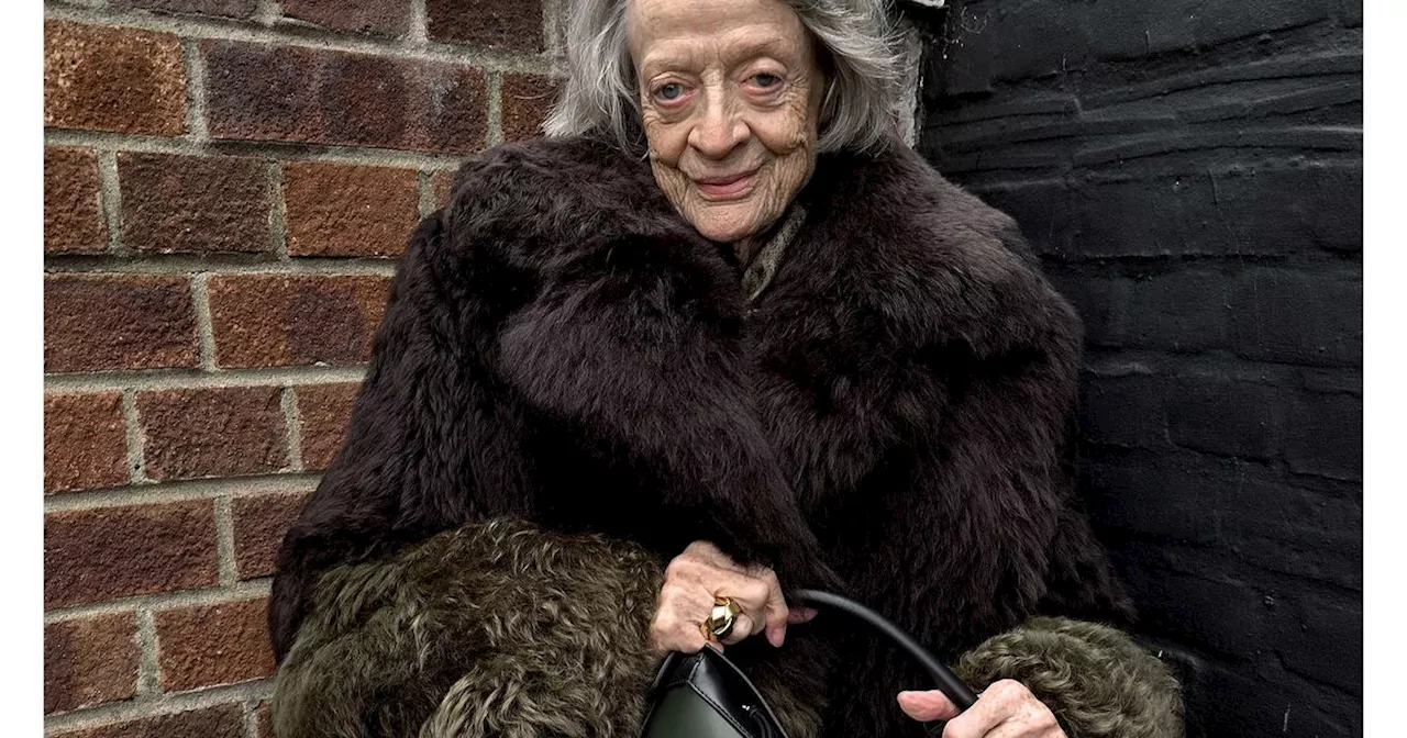 Maggie Smith Is a Loewe Girl