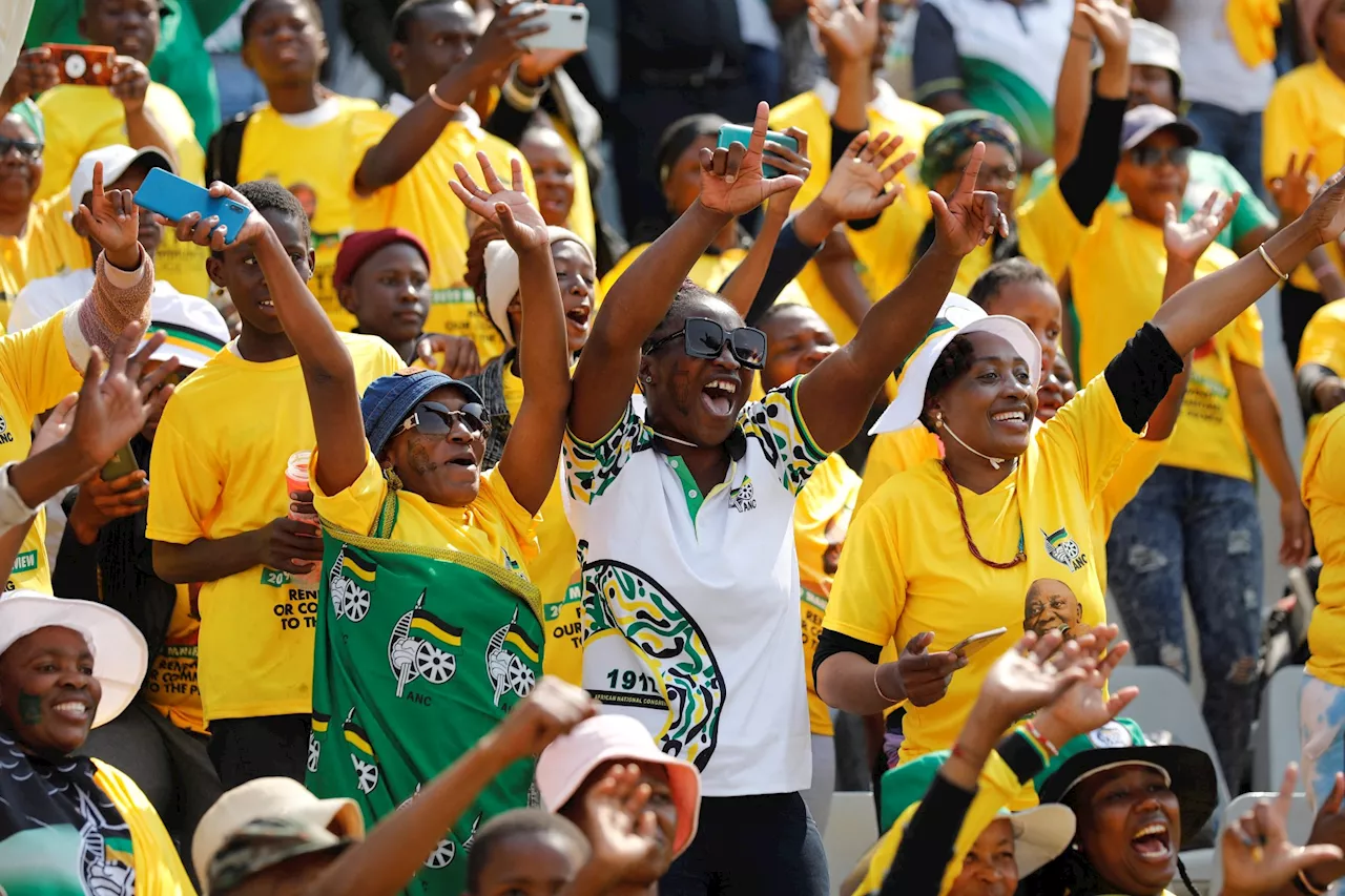 ANC’s support slips below 50% ahead of general elections