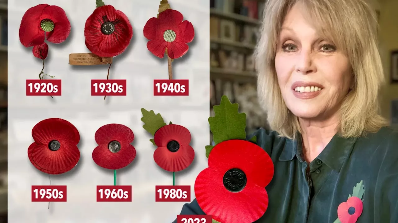 Royal British Legion makes huge change to poppies for first time since 1968 as 2023 campaign is launched...