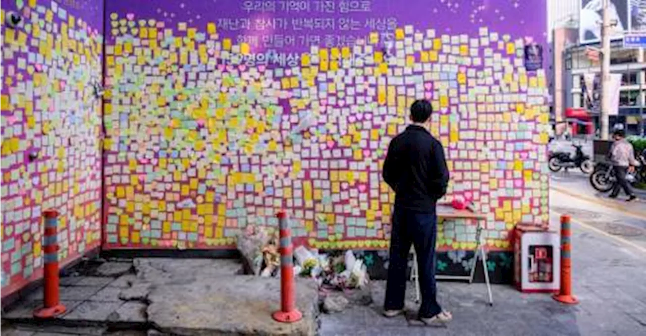 Seoul creates memorial at site of deadly 2022 crowd crush