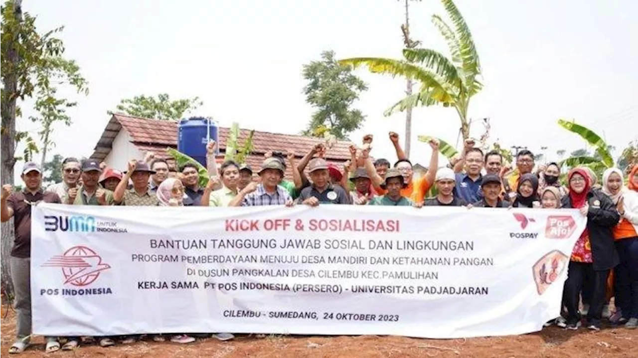 Program Perberdayaan Desa Mandiri di Jawa Barat Sasar Kelompok Tani di Sumedang