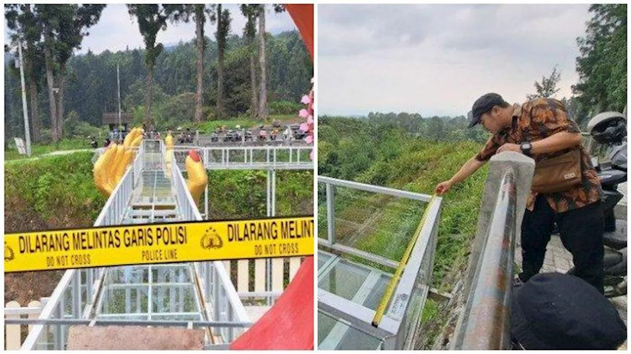 Soal Jembatan Kaca yang Pecah di Banyumas, Polisi Sebut Tidak Ada Pengamanan yang Memadai