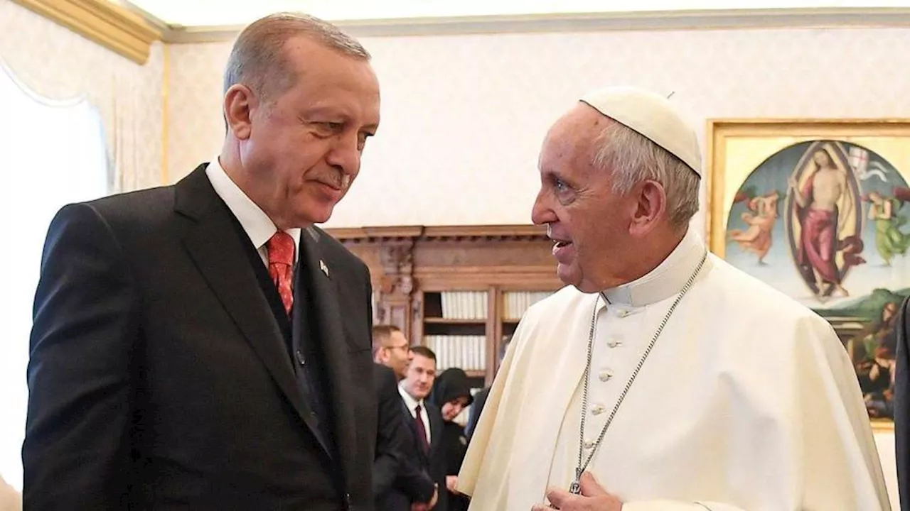 President Erdogan and Pope Francis hold phone call over Israel-Palestine conflict