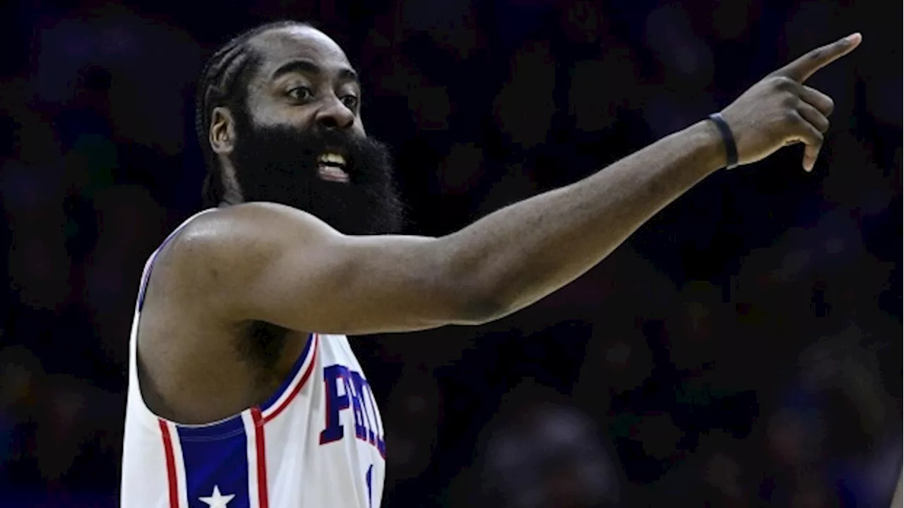 Report: Harden 'frustrated' by being left off road trip