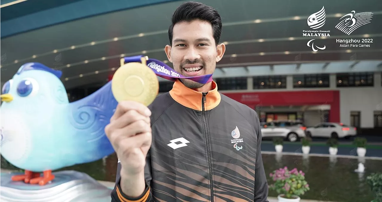 Pingat emas Para Asia ubati duka Latif selepas kereta dicuri