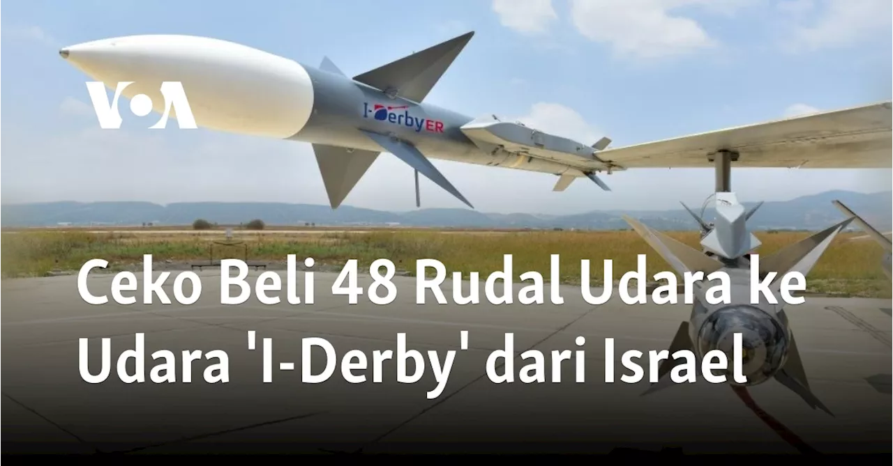 Ceko Beli 48 Rudal Udara ke Udara 'I-Derby' dari Israel