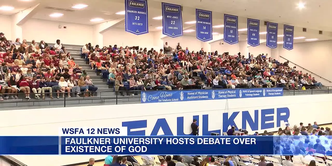 Faulkner University hosts debate over the existence of God