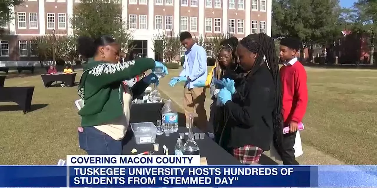 Tuskegee University hosts hundreds of students for 'Stemmed Day'