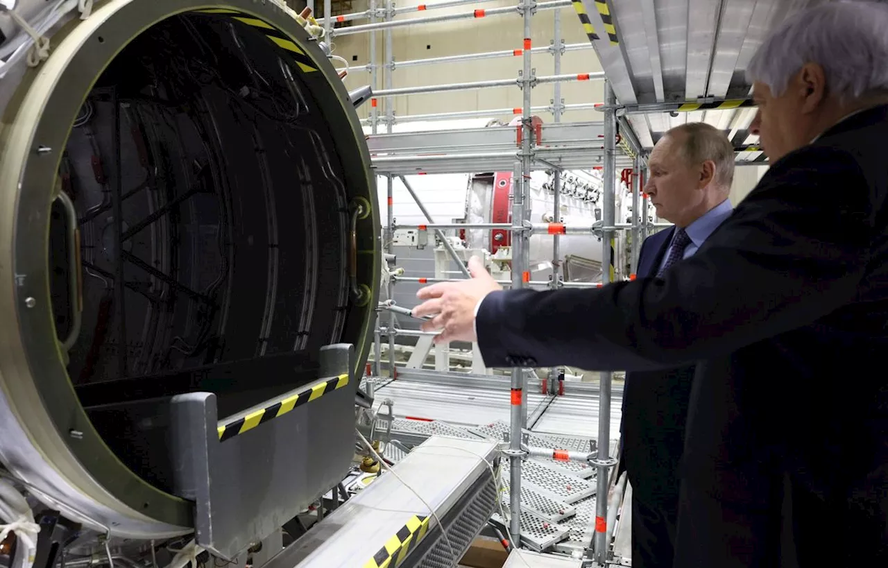 Le premier segment de la station spatiale russe sera mis en orbite en 2027, assure Vladimir Poutine