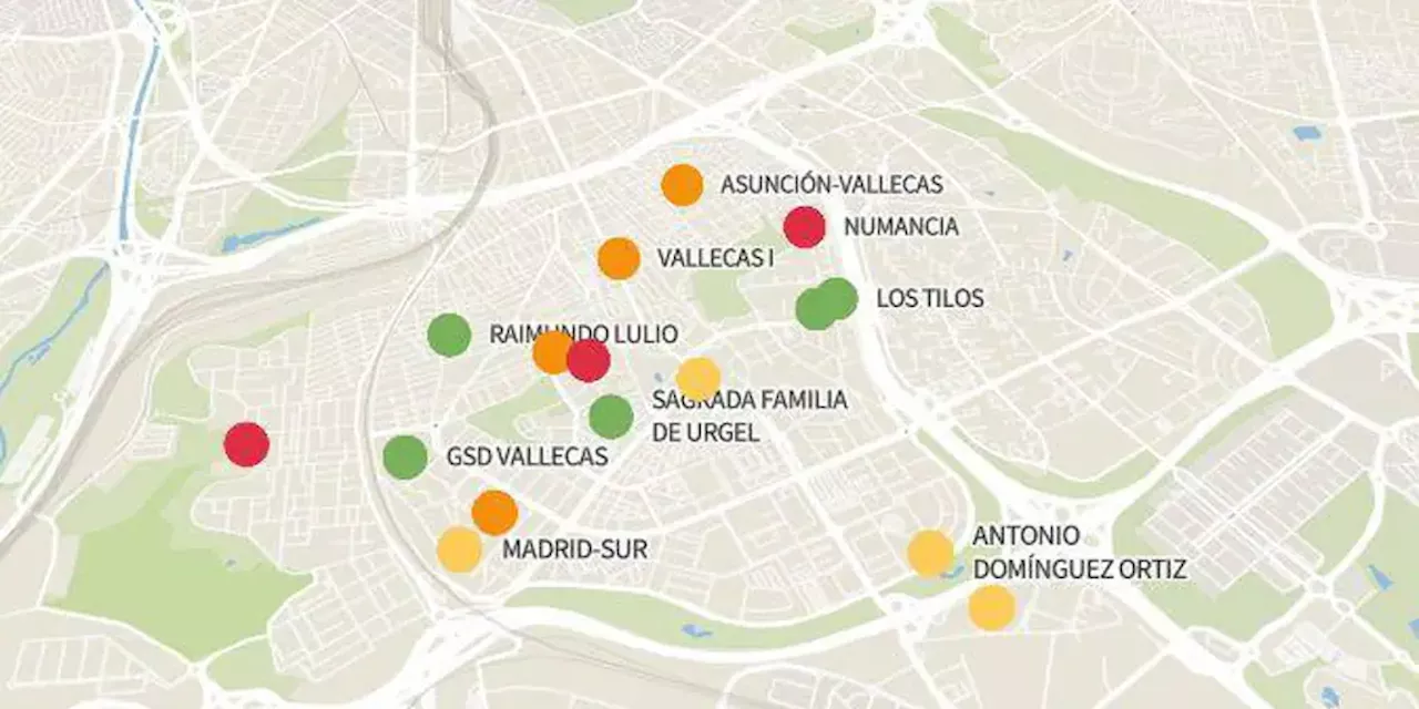 Los colegios e institutos con mejores notas en Vallecas: consulta la lista completa