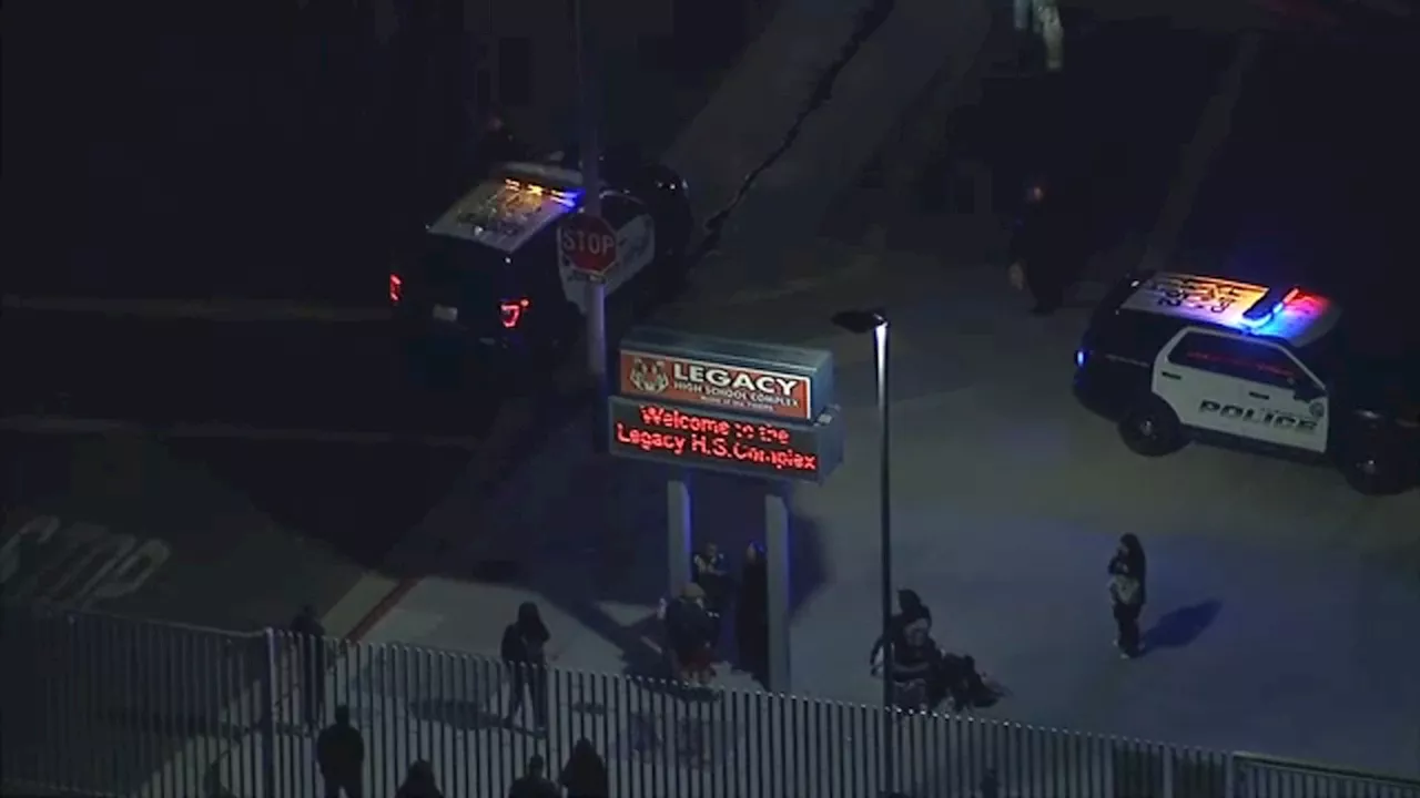 Police investigating shooting at Legacy High School in South Gate