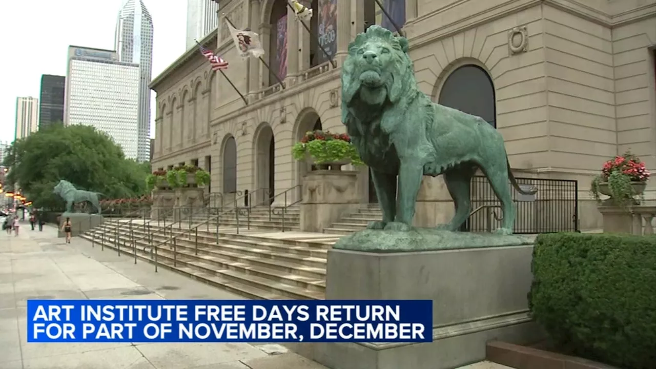 Art Institute offering free weekdays for Illinois residents November through December